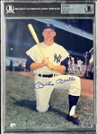 Mickey Mantle Signed 8x10 Photo (Encapsulated GEM MINT 10 Beckett Authentic)