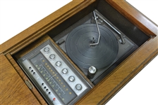 1971 Elvis Presley Owned Magnavox Stereo from his Graceland Bedroom - With Original Purchase Record Showing Delivery to Elvis Presley - Grace Farm Mansion