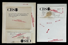 1977 Elvis Presley News Service Photos (2) for The CBS Special <em>Elvis in Concert</em> (CBS)