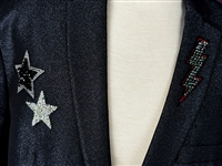 Jerry Lee Lewis Stage Used Lightning Bolt Jacket - With Jerry Lee Lewis Estate Provenance