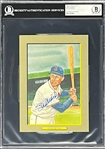 Ted Williams and Stan Musial Signed Perez-Steele Postcards (7) (ALL Encapsulated Beckett Authentic)