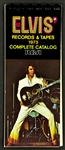 1973 RCA Victor Elvis <em>Aloha From Hawaii Via Satellite</em> Original Unused Record Store Banner, Record and Elvis Record Catalog