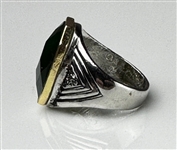 Elvis Presley Owned Ring with Massive Emerald-Colored Center Stone