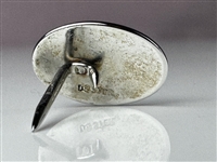 Elvis Presley Owned 1950's Sterling Silver E Monogrammed Tie Tack