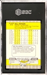 1989 Fleer #616 Billy Ripken F$%* Face Cards (5) - Incl. SGC MINT 9