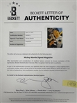 Mickey Mantle Signed 1993 <em>Legends Sports Memorabilia</em> Magazine (Beckett Authentic)