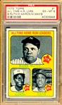 1973 Topps #1 All Time HR Leaders - PSA EX-MT 6