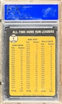 1973 Topps #1 All Time HR Leaders - PSA EX-MT 6