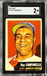 1953 Topps #27 Roy Campanella - SGC GD 2