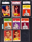 1957 topps and 1961 Fleer Basketball Card Collection (44)