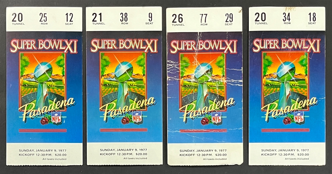 1970s Los Angeles Coliseum and Other Classic LA Venues Ticket Collection Incl. Super Bowl XI and Rose Bowl Tickets (47)
