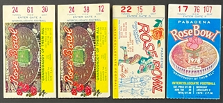 1970's Los Angeles Coliseum and Other Classic LA Venues Ticket Collection Incl. Super Bowl XI and Rose Bowl Tickets (47)