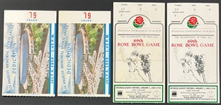 1970's Los Angeles Coliseum and Other Classic LA Venues Ticket Collection Incl. Super Bowl XI and Rose Bowl Tickets (47)
