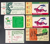 1970's Los Angeles Coliseum and Other Classic LA Venues Ticket Collection Incl. Super Bowl XI and Rose Bowl Tickets (47)