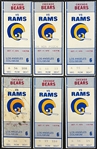 1970's Los Angeles Coliseum and Other Classic LA Venues Ticket Collection Incl. Super Bowl XI and Rose Bowl Tickets (47)